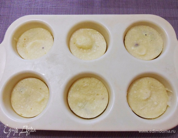 Творожный пудинг готов.