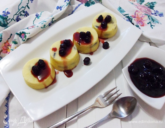 Творожный пудинг готов!