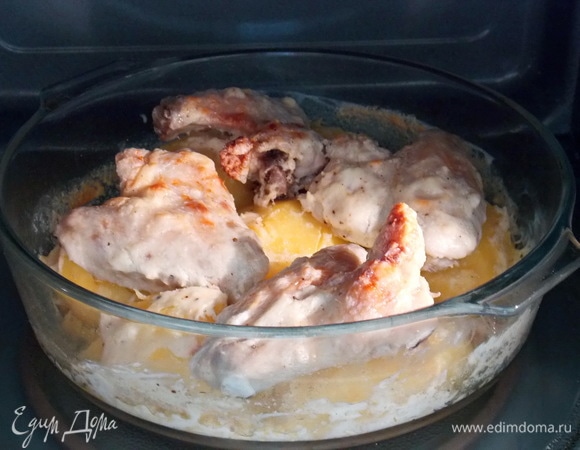 Включаем режим «Гриль» на 5 минут.