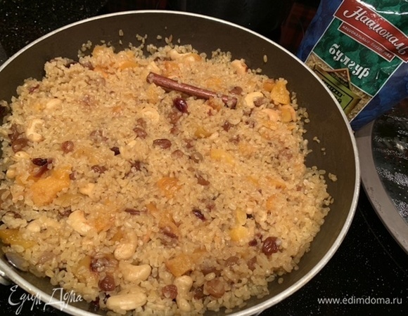 Наша каша готова. Вкусно как в горячем, так и в холодном виде.