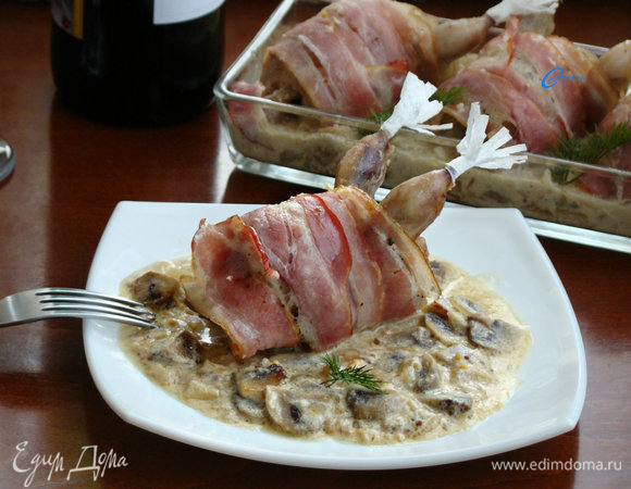 Ароматные и вкусные перепелочки готовы.