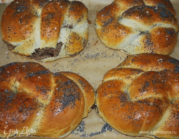 Готовым бубликам дайте отдохнуть 5 минут.