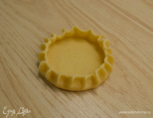 Сформировать бортик методом прищипывания.