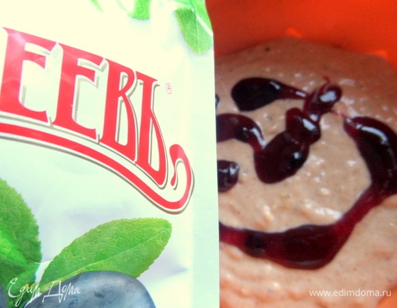 Используем черничный джем  ТМ «МахеевЪ».