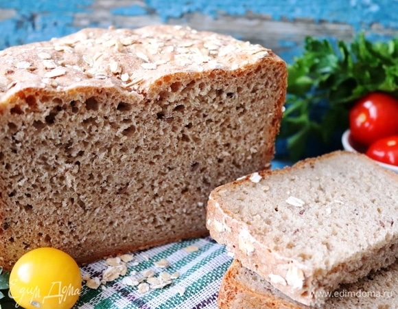 Вытащить буханку из формы и дать остыть на решетке. Приятного аппетита!