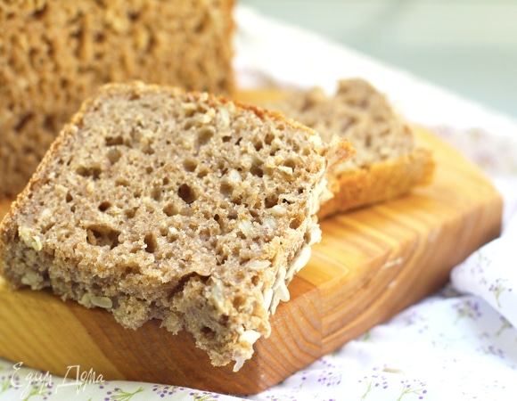 На срезе видно, какой хороший у хлеба мякиш.