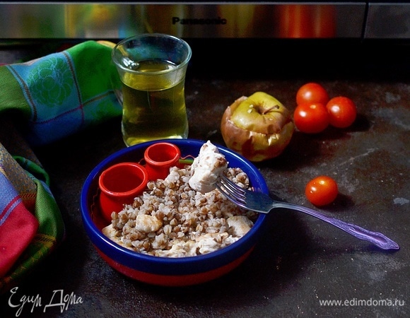 Мой вкусный и полезный обед готов. Я потратила менее получаса, а усилий с моей стороны и было-то всего минут на 5.