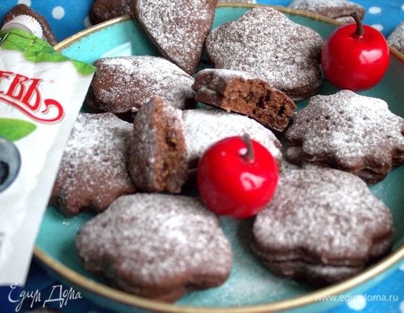 Ароматные пряники понравятся и взрослым, и детям с чаем или молоком.