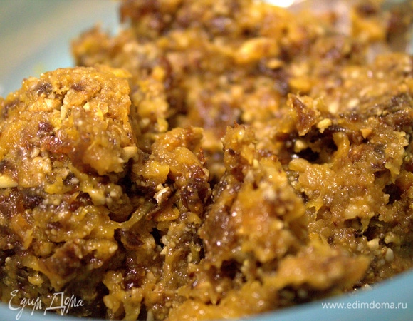 Смешать массу.