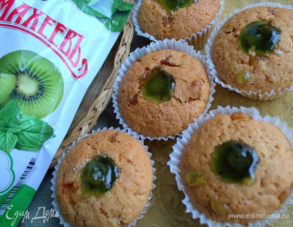 К лимонной выпечке идеально подходит джем со вкусом киви и мяты.