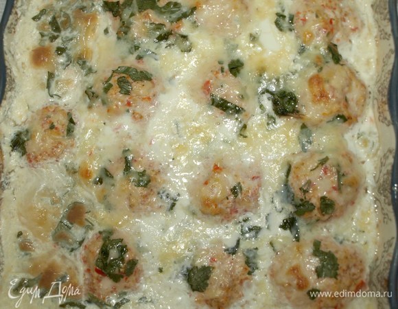 Достаем готовые фрикадельки. Даем постоять 10 минут. К фрикаделькам подать любой гарнир.