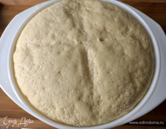 Поставить в теплое место на 2–3 часа.