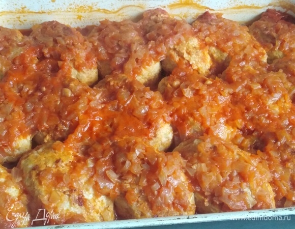 Запекать при 200°C 30 минут.