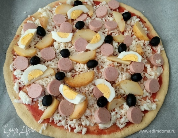 Вторая пицца.