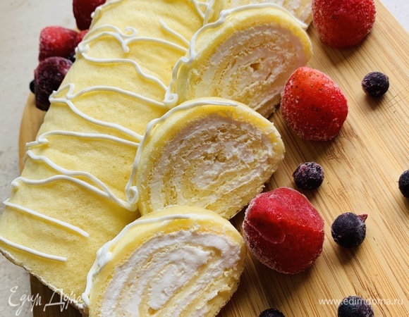 Нарезаем и наслаждаемся. Прекрасно сочетается с кофе!