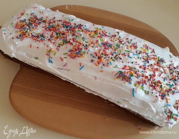 Наш кекс готов! Приятного чаепития.