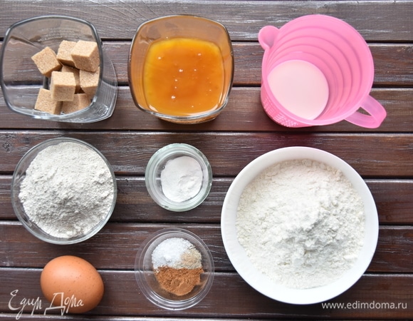 Подготовить продукты. Тростниковый сахар можно заменить обычным белым.