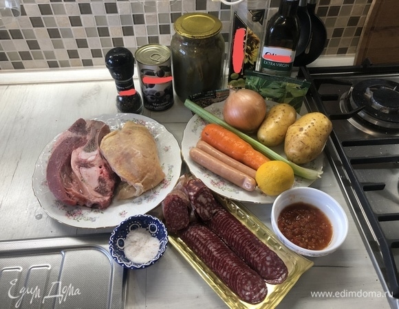 Подготовим ингредиенты.