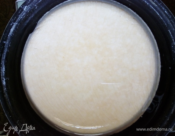 Приготовьте рассол для посолки сыра: нагрейте воду до 70–80°C, растворите в ней соль, хлорид кальция и уксус, поставьте остывать в холодильник. Сыр нужно взвесить, чтобы определить точное время посола. На каждые 500 г сыра — 3 часа посола. В середине нужного времени сыр перевернуть. Рассол с сыром нужно держать в прохладном месте, лучше всего в холодильнике. Рассол после можно хранить в том же холодильнике, до следующего сыра.