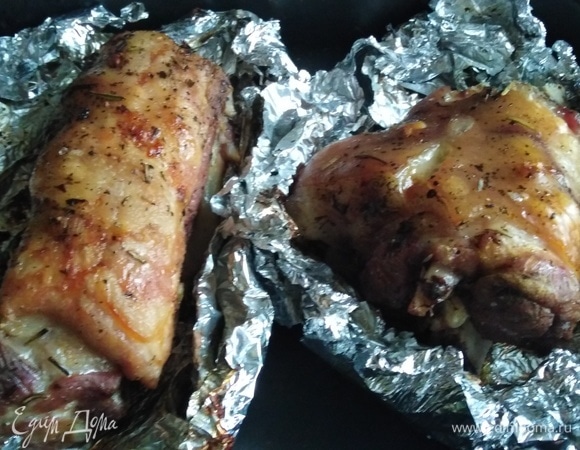 Отправить опять в духовку на 30 минут до румяной корочки.