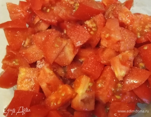 Засыпать сахаром.