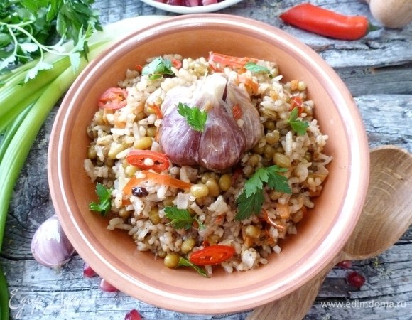 При подаче посыпать зеленью кинзы или петрушки. Приятного аппетита!