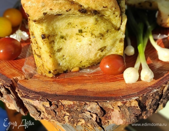 Здесь видна серединка хлебушка.