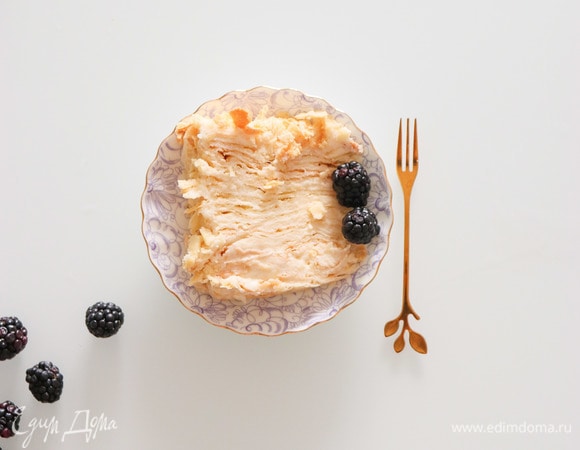 Наш нежнейший «Наполеон» готов! Приятного аппетита!