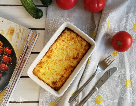 Запекать при 180°C около 40 минут.