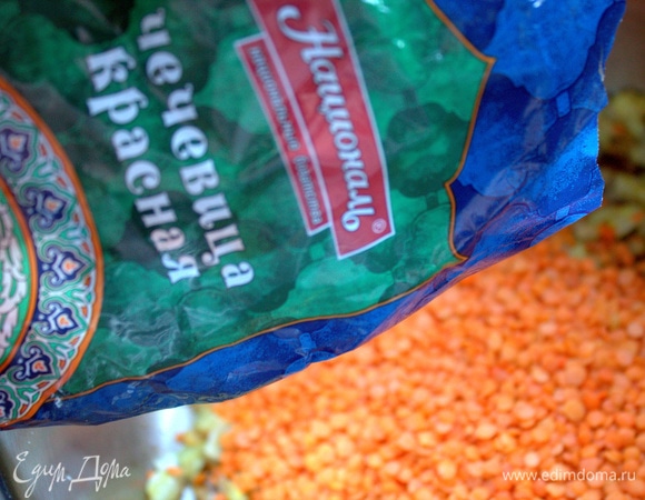 Используем красную чечевицу ТМ «Националь».