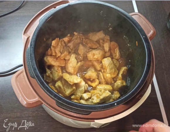 Тушим в течение 10 минут.