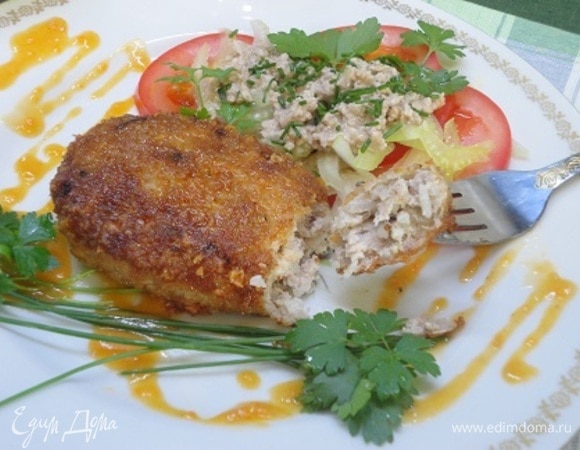 К мясу я люблю салаты или просто овощи.