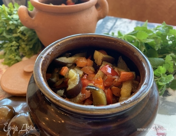 Подавайте с зеленью и чесноком!