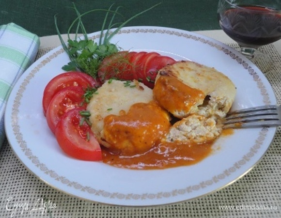 Сухое красное вино тоже не помешает :) Приятного аппетита!