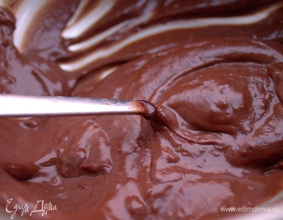 Но я перемешала, люблю неровную поверхность.