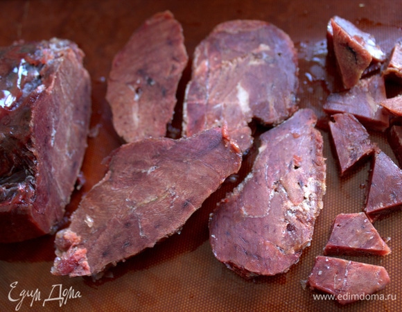 Печенку брала замороженную.