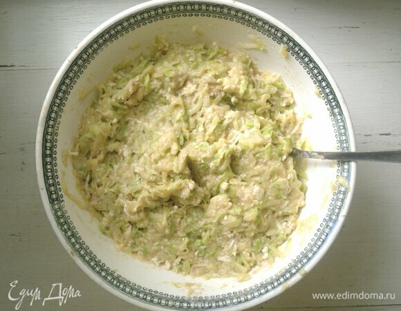 Массу перемешать.