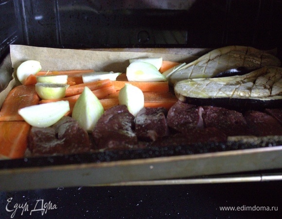 В процессе приготовления я перевернула ломтики печени.