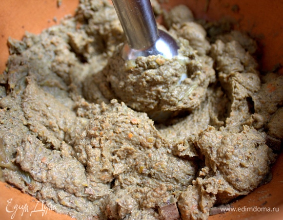 Взбить блендером.