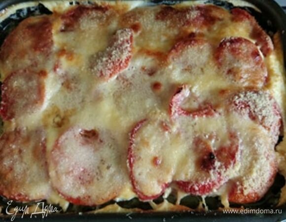 Запеканка готова. Подавать горячей. Приятного аппетита!