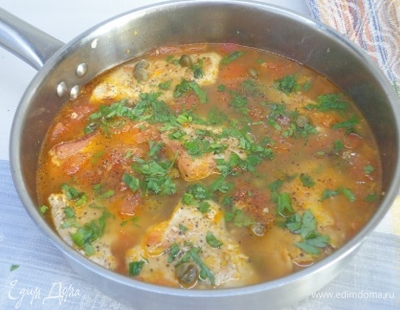 Посыпьте петрушкой и подавайте.