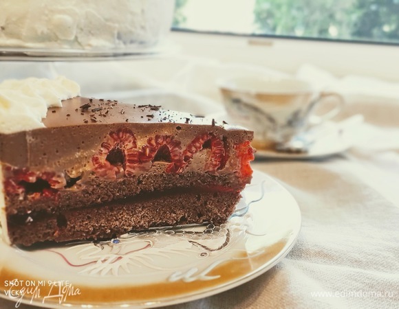 Торт в разрезе.
