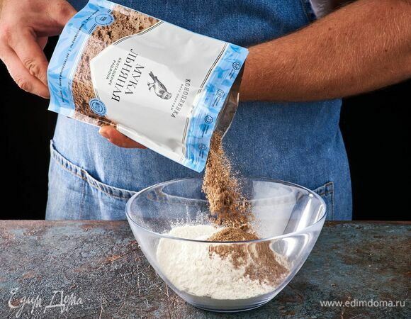 Соедините пшеничную и льняную муку ТМ «Коноплянка».