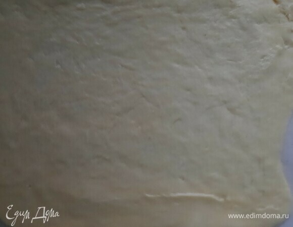 Раскатываем тонкий слой теста.