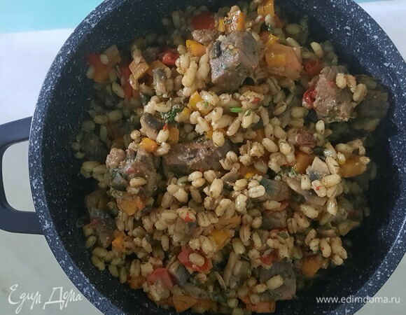 Затем перемешиваем, и готово! Я переложила в казанок. Приятного всем аппетита!