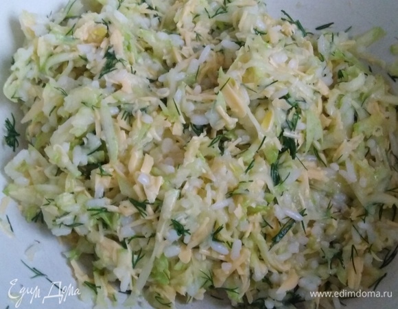 Массу хорошо перемешать.