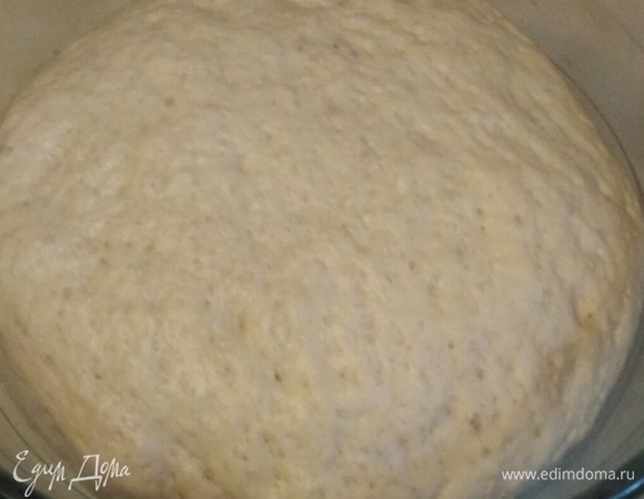 Накрыть пленкой. Оставить на час для подъема.