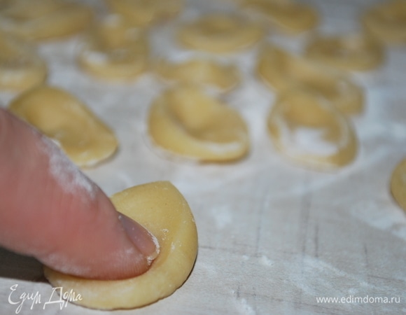 Орекьетте оставила сушиться на 3 часа.