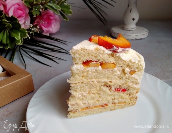 Это самый нежный торт, который я готовила! Попробуйте и вы.