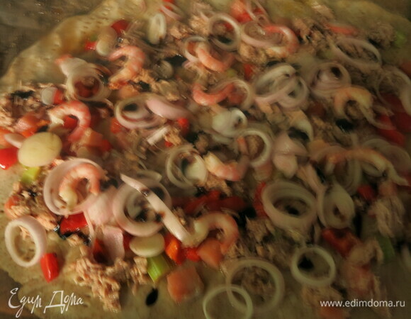 Выпекаем при 250°C 7–10 минут.